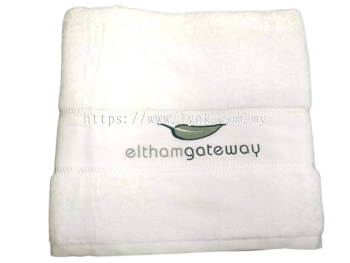 SAMPLE BATH TOWEL WITH EMBROIDERY-VIEW 2