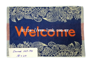 PFT-731 WELCOME FLOOR MAT (16X24)