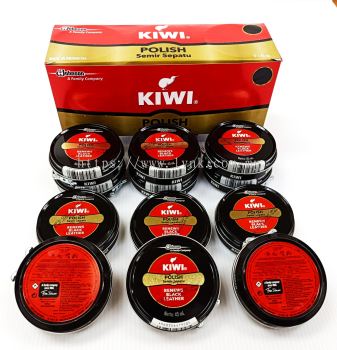 KIWI POLISH BLACK LEATHER SHOES 45ML