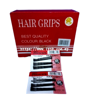 HAIR GRIPS/BLACK CLIPS