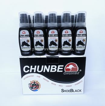 CHUNBE 1106 SCHOOL SHOE BLACK POLISH SPARKLING 120ML