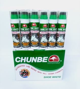 CHUNBE 1108 SCHOOL SHOE WHITE POLISH SPARKLING 120ML