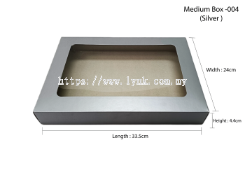MEDIUM BOX-004 SILVER