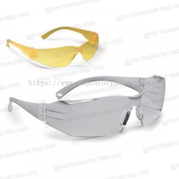 Starlite Safety Eyewear/Clear Indoor & Outdoor Silver Mirror Lens