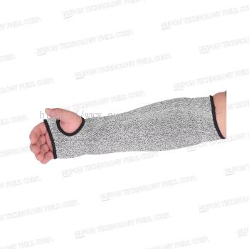 Grey Cut Resistant Arm Sleeve