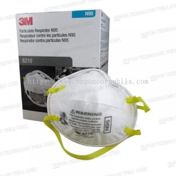 3M Particulate Respirator 8210, N95
