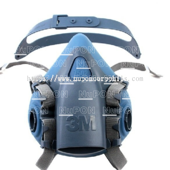 3M Half Face piece Reusable Respirator 7502