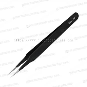 ESD-14 Anti-static Stainless Steel Tweezers