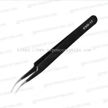 ESD-17 Anti-static Stainless Steel Tweezers