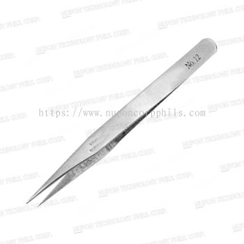 No.12 Economic Stainless Steel Tweezers
