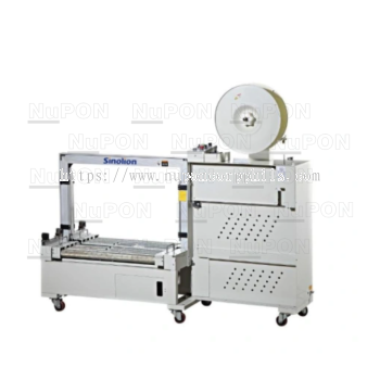 Automatic on-line cartons strapper