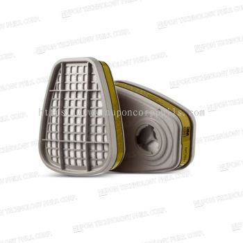 3M-6007 Mercury Vapor/Organic Vapor/Acid Gas Cartridge 