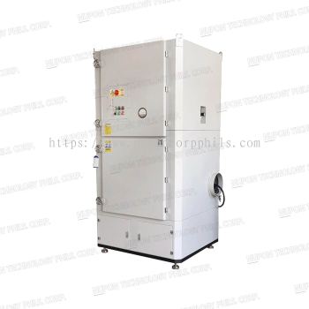 DJS Industrial Dust Collector with PTFE-Membrane Flame Retardant HEPA Cartridge Filters