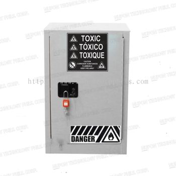 12 GAL TOXIC CHEMICAL STORAGE SAFETY CABINETS