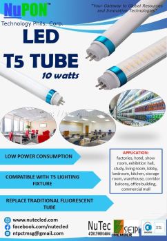LED T5 Tube 10 Watts