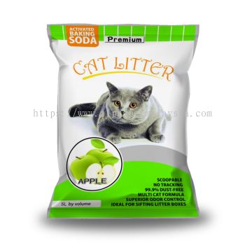 Eco 5 Liter Baking Soda Cat Litter (EC6005)