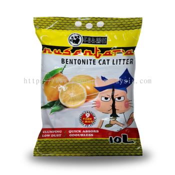 Faradis Nusantara 10 Liter Bentonite Cat Litter (NS6010)