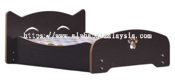 Cat Head Wooden Bed M size (CP7003CH)