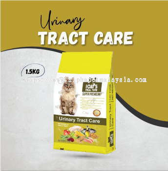 iCat's Meal Time Super Premium Cat Food - Urinary Tract Care (1.5KG)