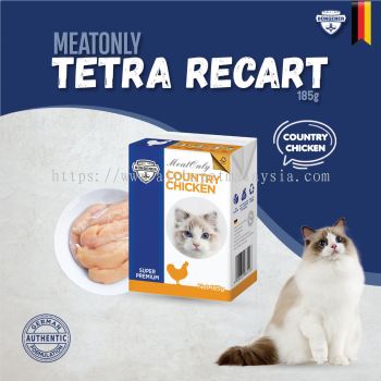 Bungener Meatonly Tetra Recart Wet Food Series - Country Chicken ( Cat )