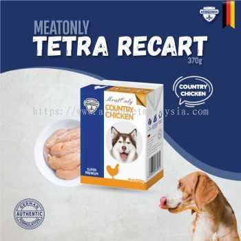 Bungener Meatonly Tetra Recart Wet Food Series - Country Chicken ( Dog )