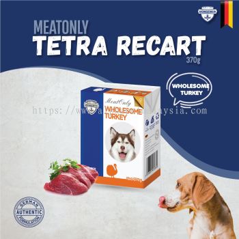 Bungener Meatonly Tetra Recart Wet Food Series - Wholesome Turkey ( Dog )