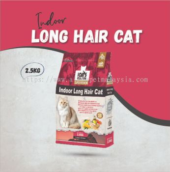 iCat's Meal Time Super Premium Cat Food - Indoor Long Hair Cat (2.5KG)