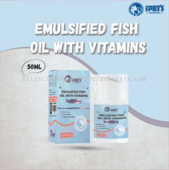 iPet's Emulsified Fish Oil With Vitamins (50ML)