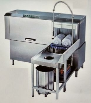 Corner Conveyor Dish Washing Machine