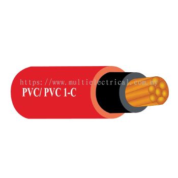 PVC-Insulated Cables - PVC/PVC 1-C (300/500 Volts)