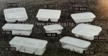 2&3 Compartment Container