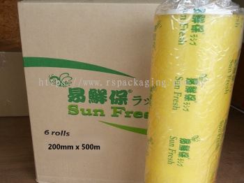 8" SUN FRESH 200mm x 500m (6 ROLLS)