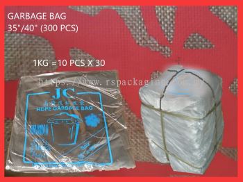 35''/40'' GARBAGE BAG 1KGX30 (+-300 PCS)