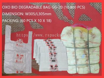 GG-20 OXO BIO DEGRADABLE BAG (+-10,800 PCS)