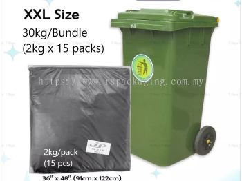 36''/48'' GARBAGE BAG 2KG X 15 (+-225 PCS)