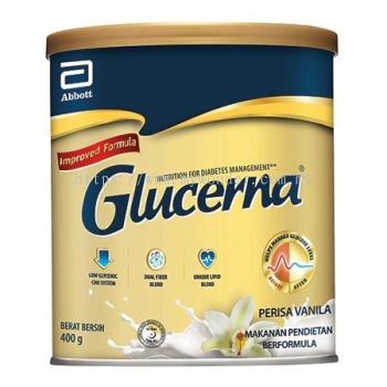 ABBOTT GLUCERNA® VANILLA FLAVOUR MILK POWDER 400G 