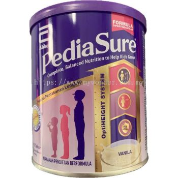 ABBOTT PEDIASURE OPTIHEIGHT SUSU PERISA VANILLA 400G