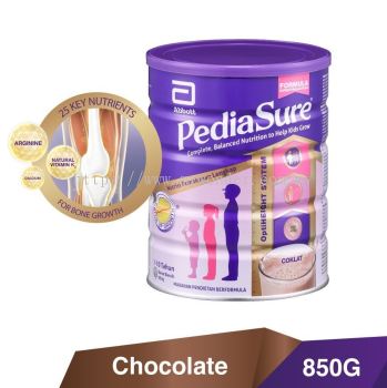 ABBOTT PEDIASURE Optiheight Chocolate Flavour Milk Powder 850G