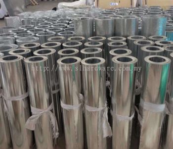 Aluminum coil 工程管道保温DIY 防锈合金铝卷条皮 铝板片0.45mm 1米