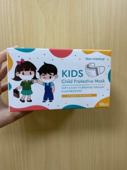 To supply kid facemask 50pcs 