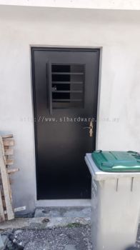 supply & installation grilled door 