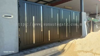 trackless s.steel plate