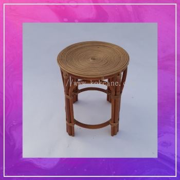 Red Cane Ring Chair (Core) 19"  红藤 锣鼓倚 （藤仔） 19'H Code:17202087