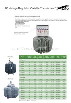 AC Voltage Regulator Variable Transformer