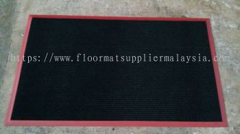 3300 Black with Thick Red Edging