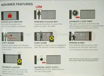 Advance Features Of Auto Gate