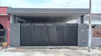 Fully Aluminium Trackless Gate (Muar)
