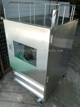 bar code printer cabinet