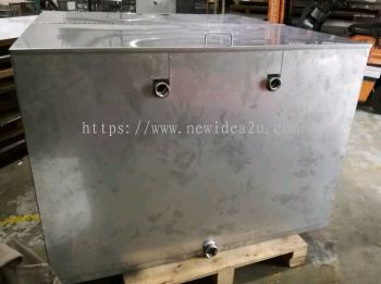 2m3 stainless steel insulated chiller tank