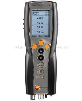 Testo 340 - Flue gas analyzer for use in industry